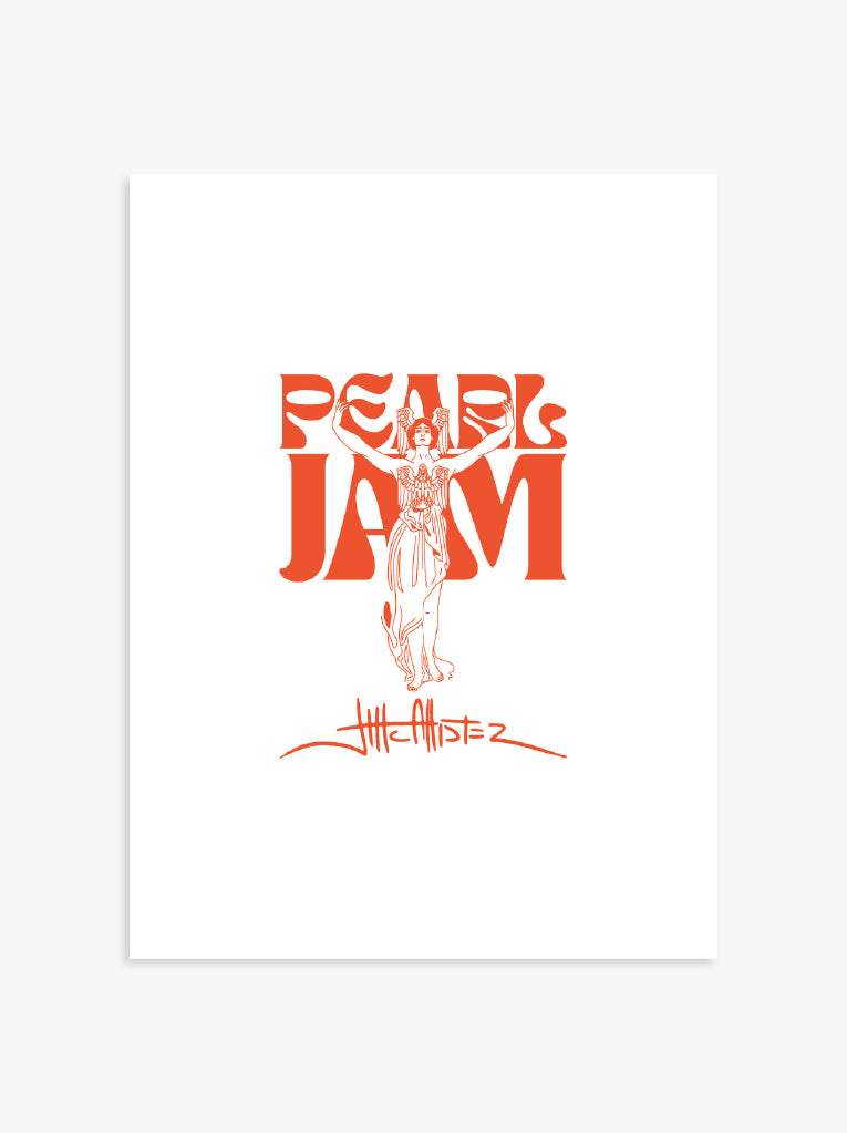 Pearl Jam 2024 Chicago Event Poster